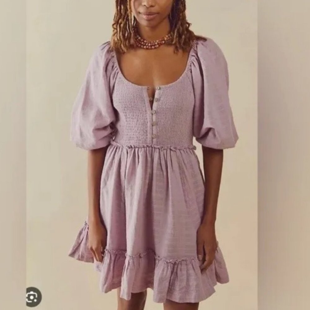 *SOLD* NWOT Free People Summer Picnic Mini Dress